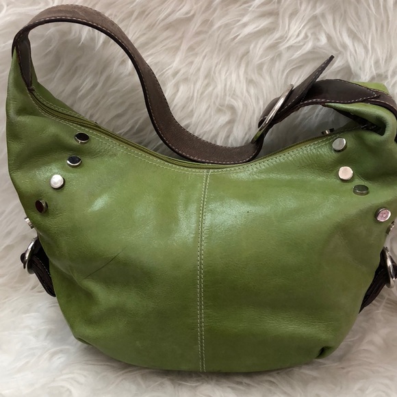 Nino Bossi Leather Hobo Bag - Picture 2 of 8